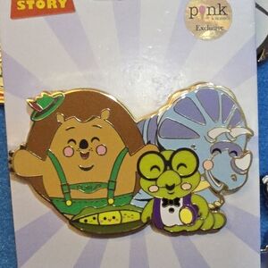 LE 300 Toy Story Bookworm, Peas in a Pod, Mr. Pricklepants, and Trixie Pin